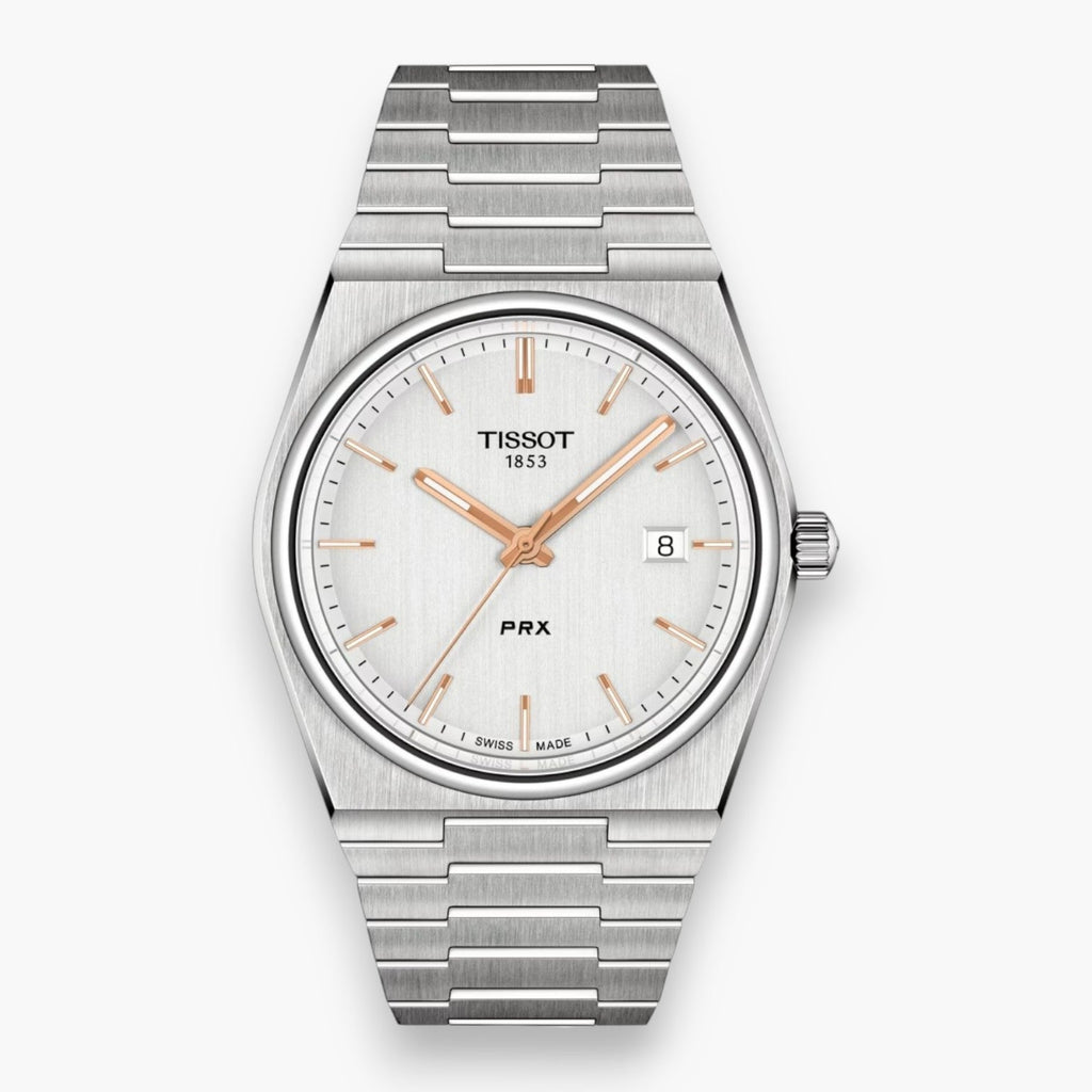 Tissot PRX 40mm Quarz Silber