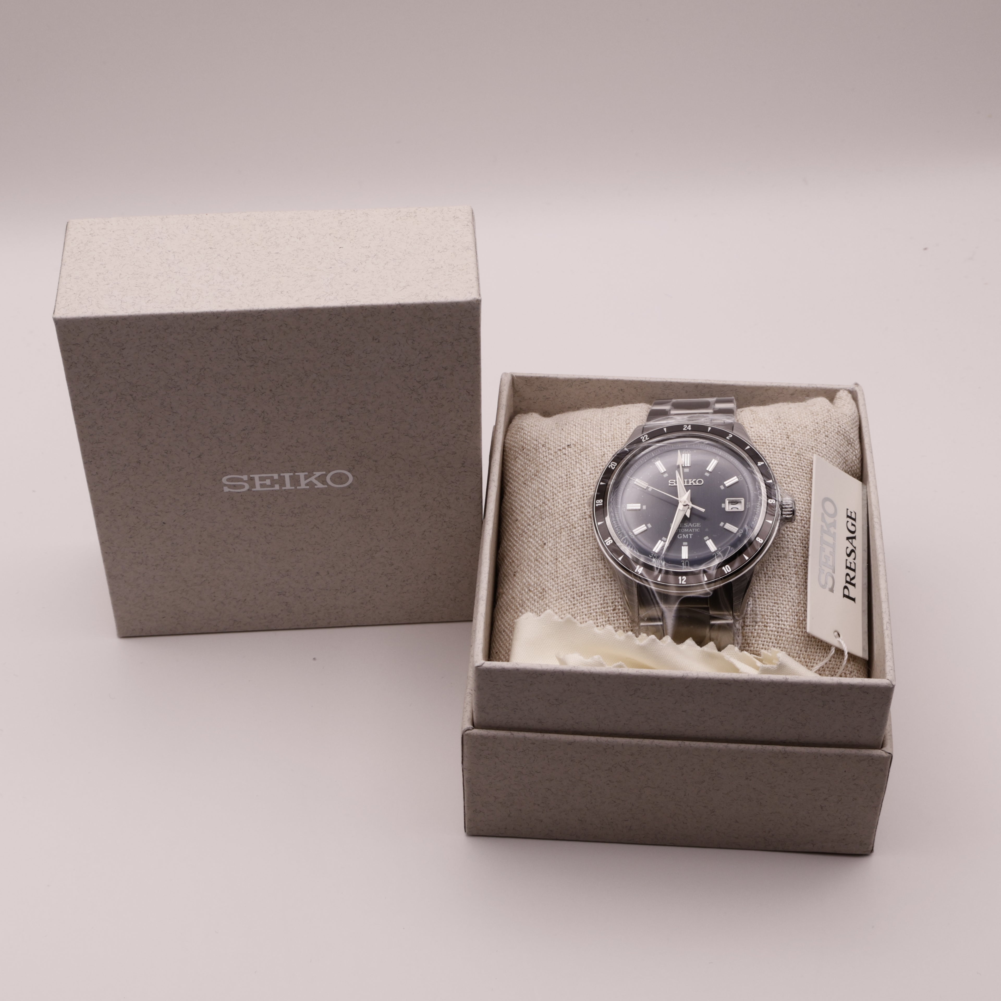 Seiko Presage Style 60’s GMT Petrol Blue